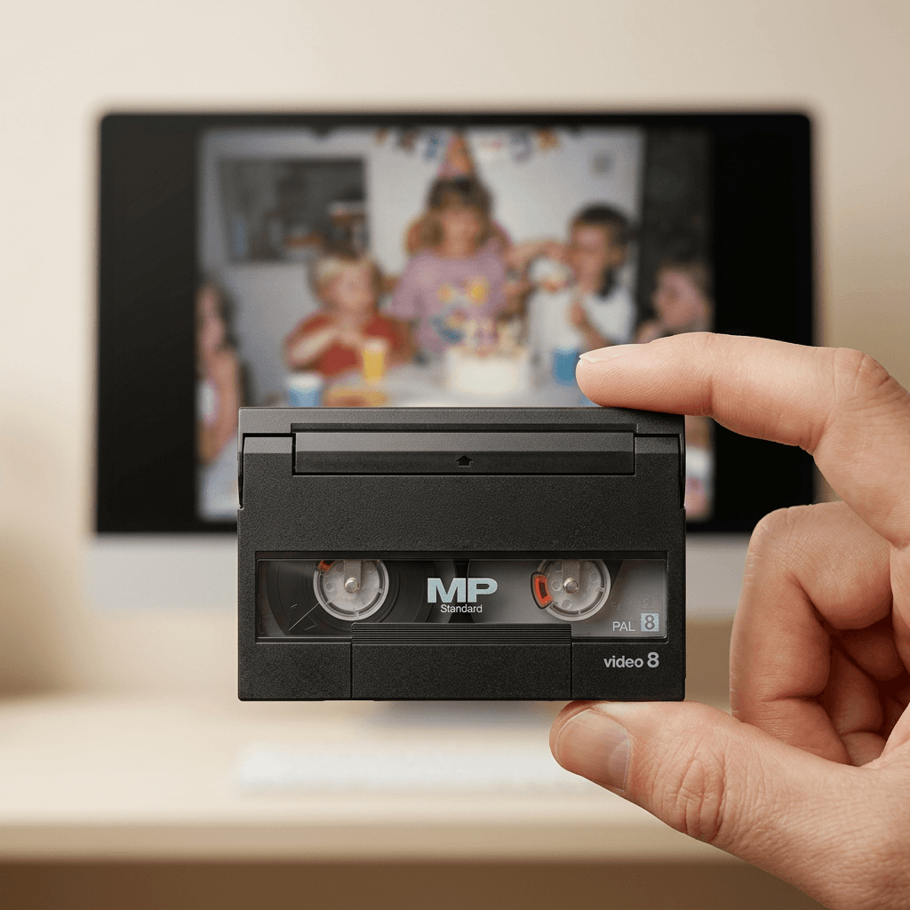 Video8 digitalisieren lassen
